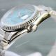 New Rolex Day Date Turquoise Roman Dial M128238 Stainless Steel Copy Watch 36mm (5)_th.jpg